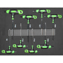 8PC TORX HEX KEY T-HANDLE SET w/ EVA FOAM