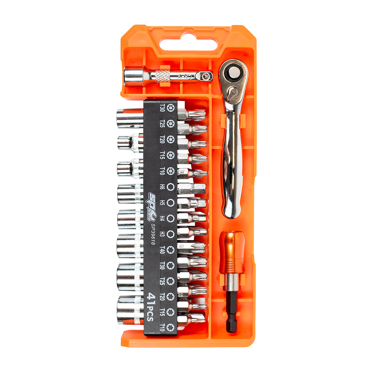 41PC RATCHET SOCKET & BIT SET