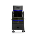 36" 4 Drawer SUMO TRADE Diagnostic Cart Lethal Grey w/ Red Tr