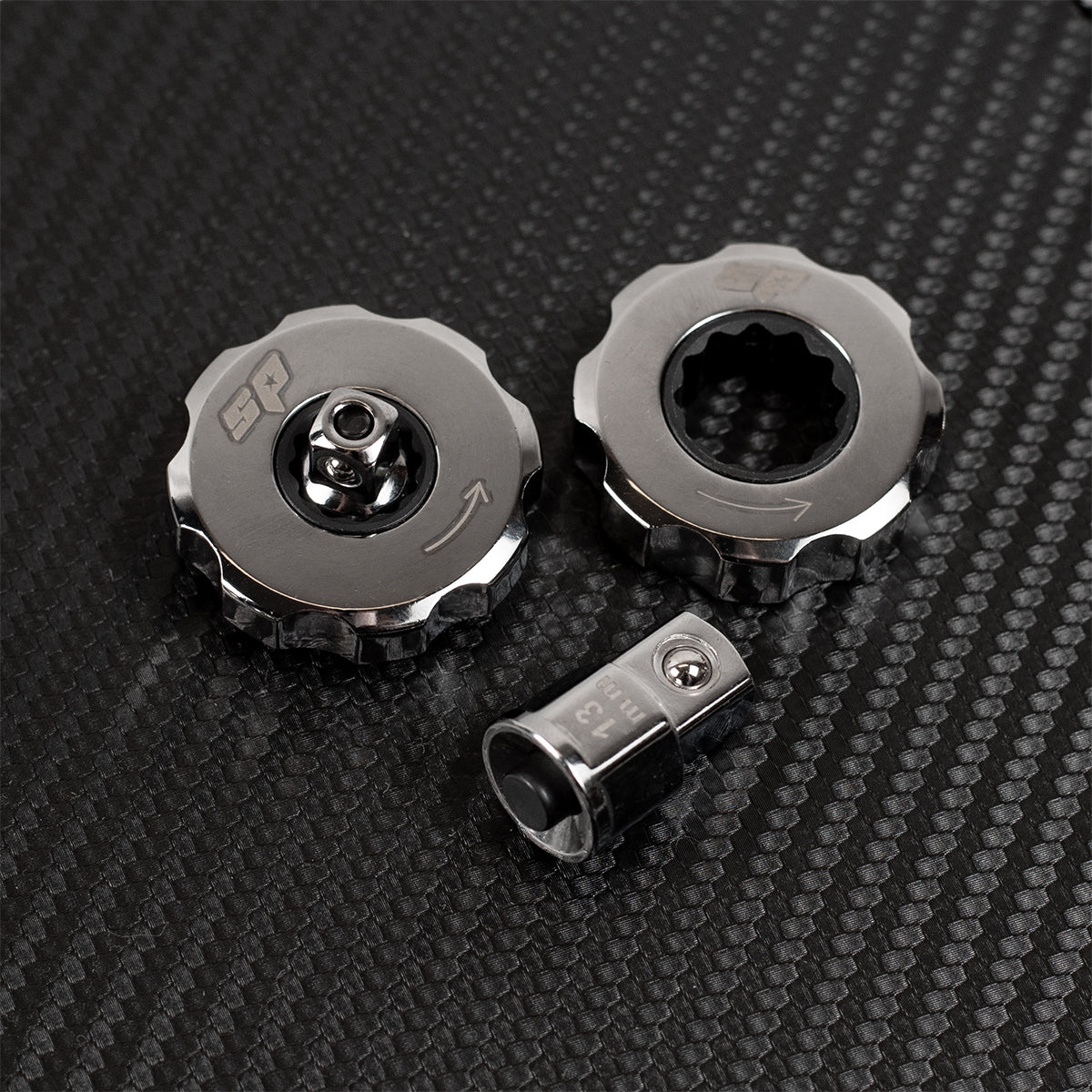 45PC METRIC/SAE - GEARDRIVE WRENCH SET - EVA CARBONFIBER TOP