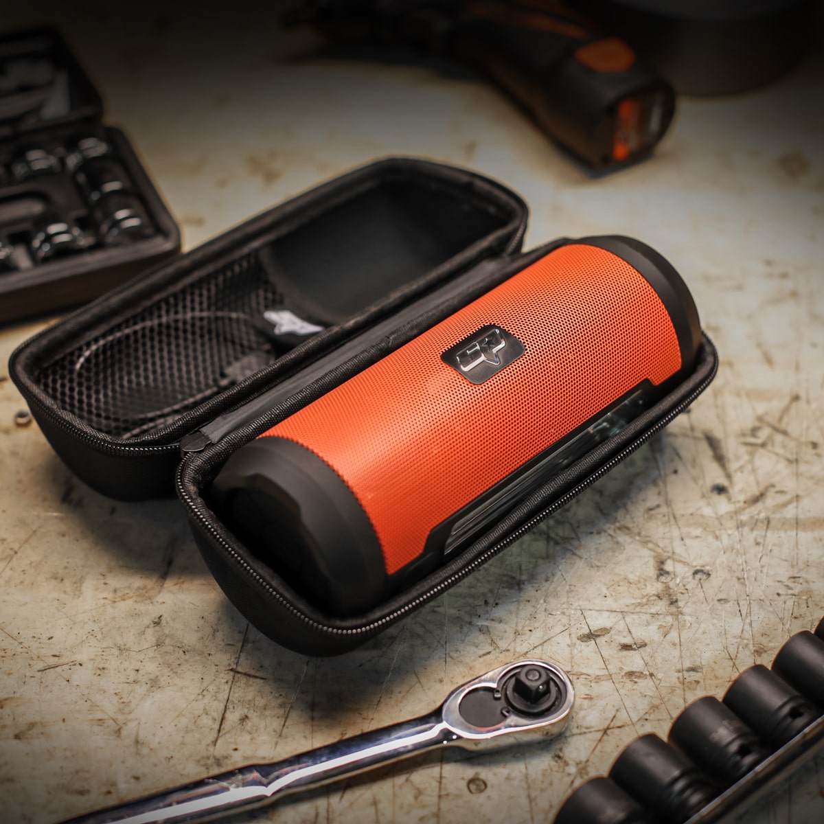 COB WORKLIGHT WITH SPEAKER