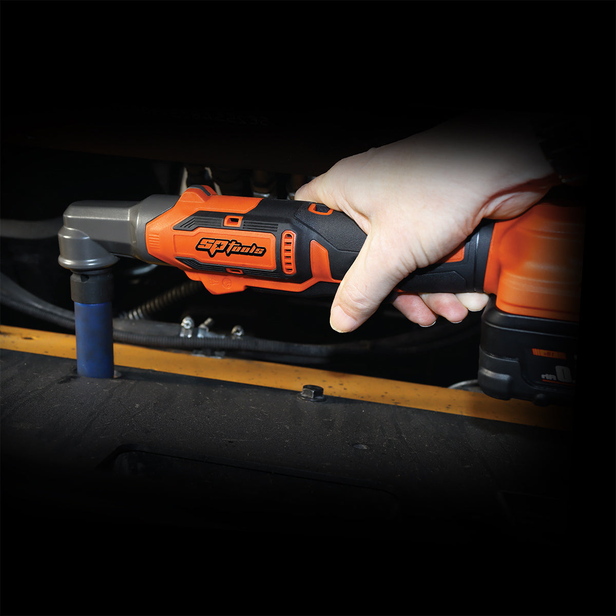 18V CORDLESS 1/2"DR IMPACT WRENCH 90 DEGREE - SKIN ONLY - SX DRIVE