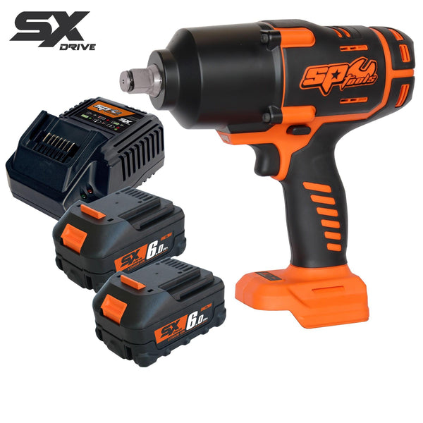 18V 3/4" SX DRIVE HIGH-TORQUE IMPACT WRENCH KIT