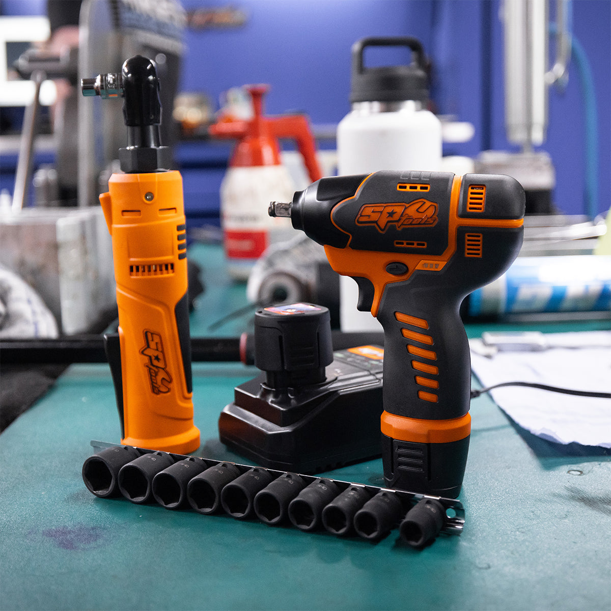 12V 3/8" SX DRIVE CORDLESS IMPACT WRENCH & MINI WRENCH KIT