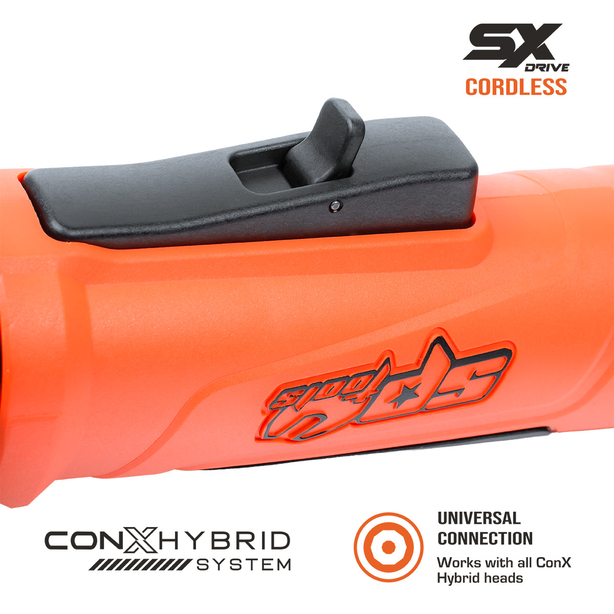 CONX HYBRID SYSTEM- 12V SX DRIVE CORDLESS BRUSHLESS POWER-DRIVE BODY