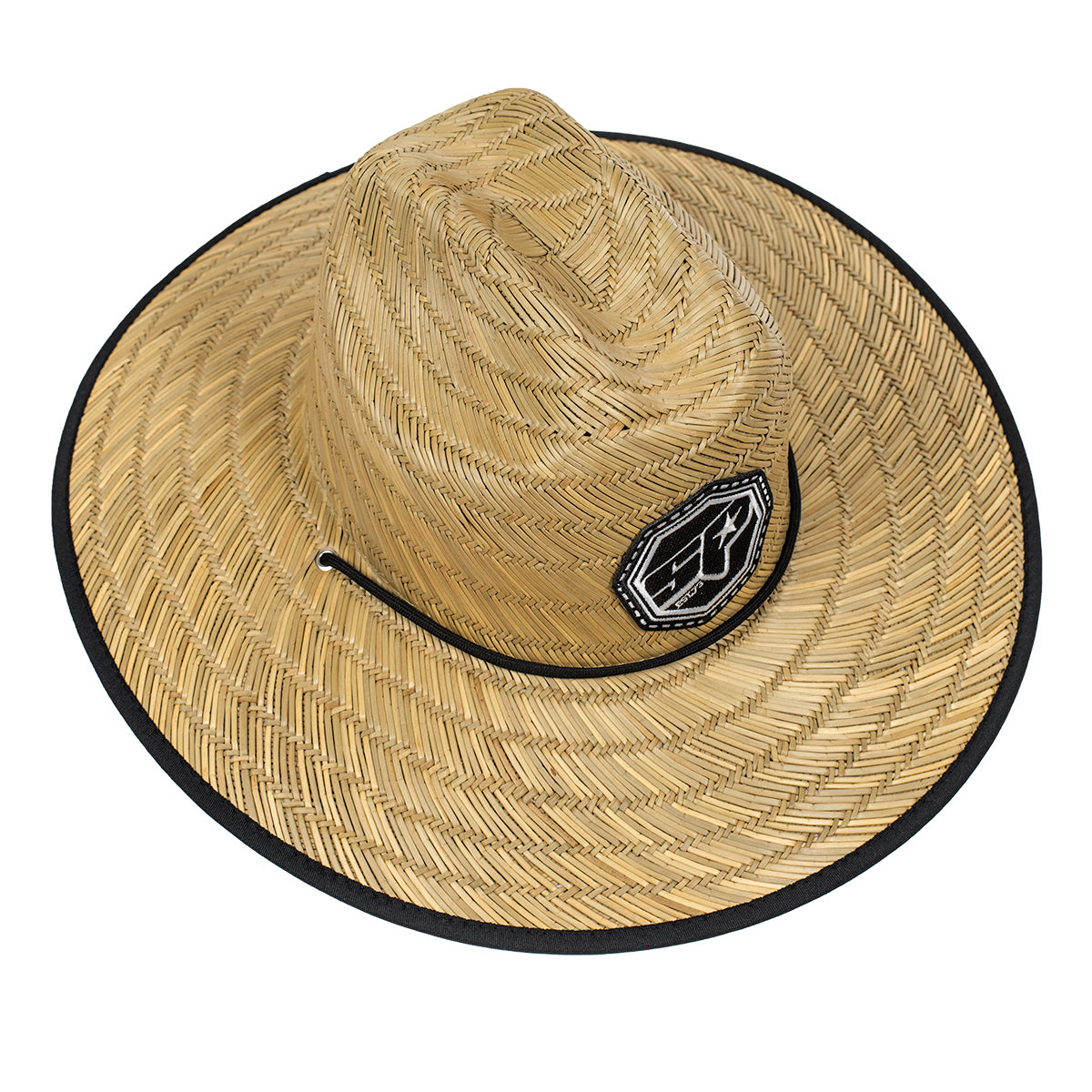 Bad To The Bone Straw Hat - Gray