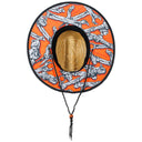 Bad To The Bone Straw Hat - Orange