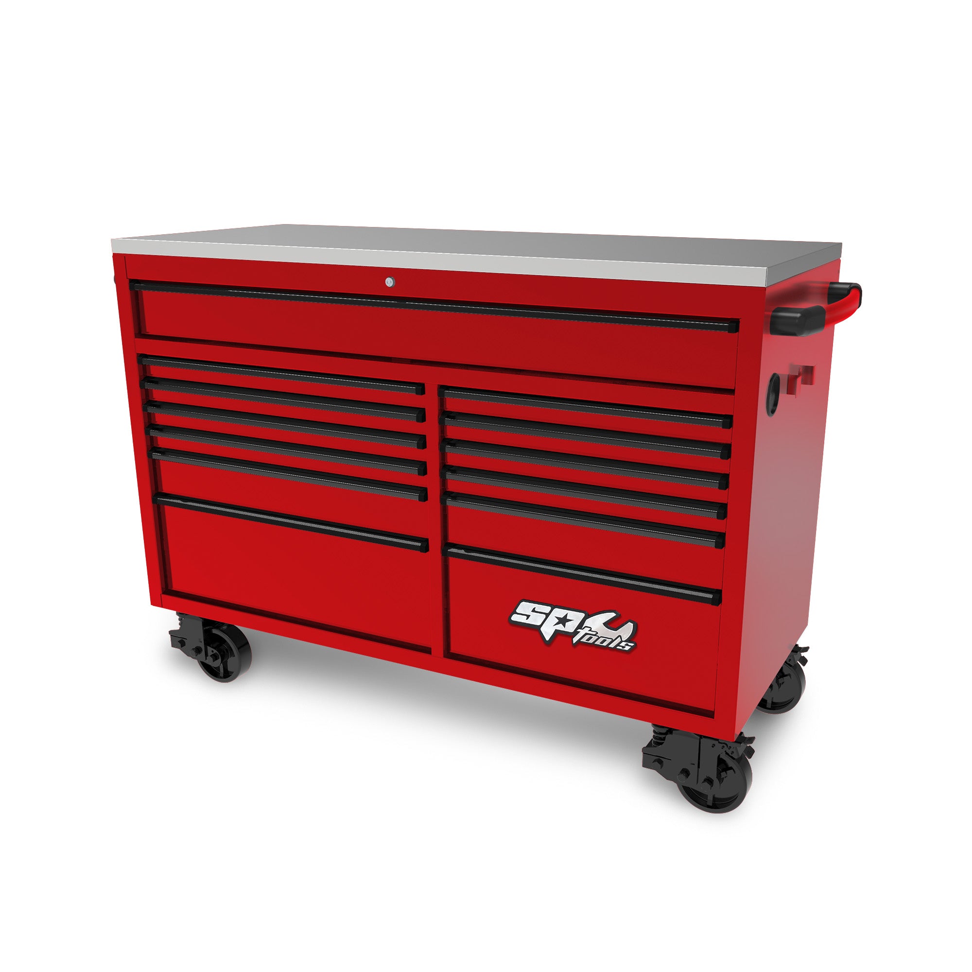 59 13 Drawer Double Bank Toolbox - SP Tools
