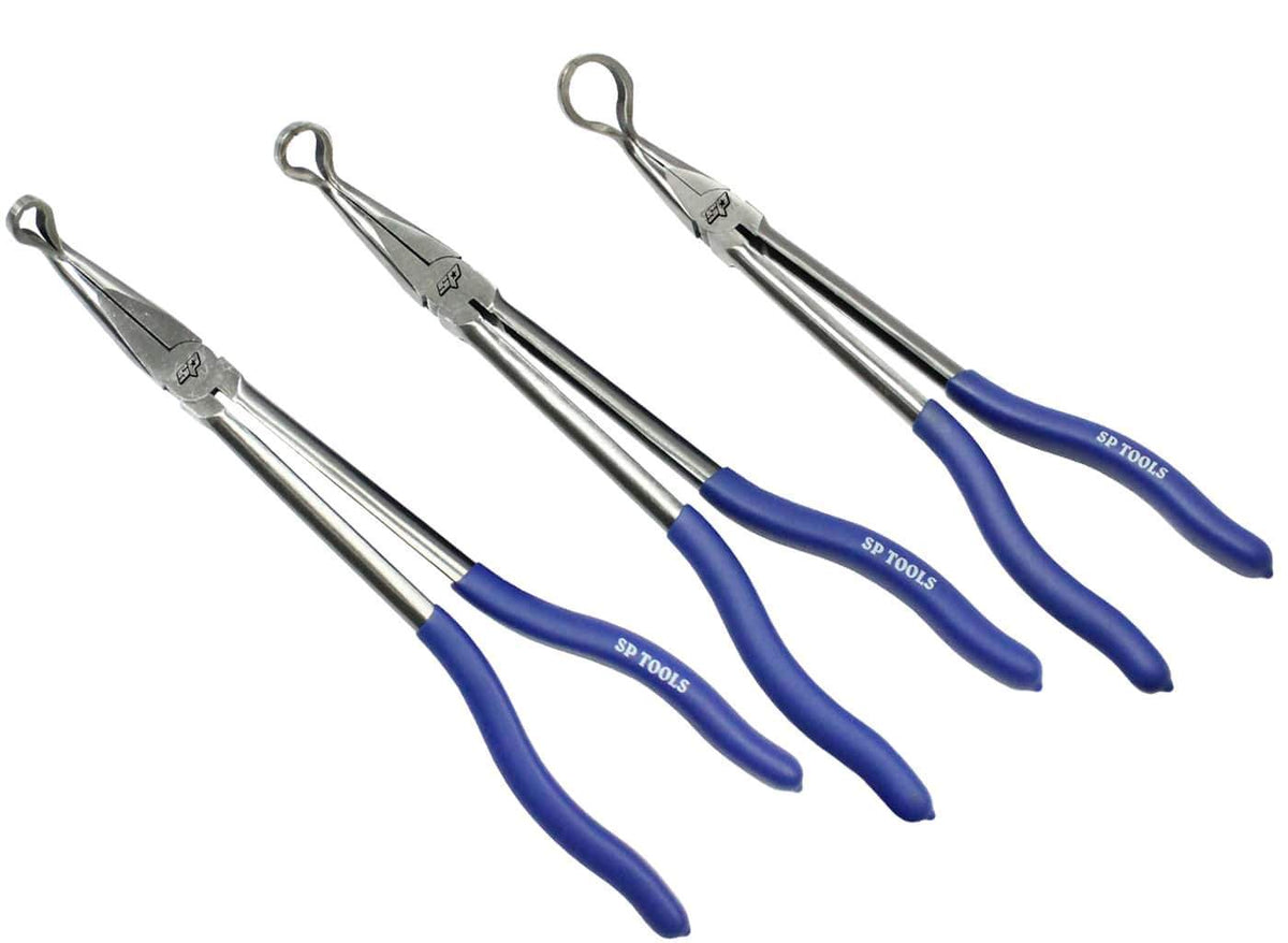 SPRO Extra Long Bent Nose Pliers 28cm - Pliers, Pincers, Scissors